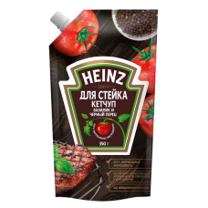 Кетчуп Базилик и черный перец для стейка HEINZ 350 гр - ОКЕЙ