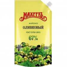 Майонез оливковый 67% Махеевъ 380 гр (400 мл) - Главмаг