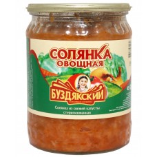 Солянка овощная (полуфабрикат) Буздякский 500 гр - ОКЕЙ