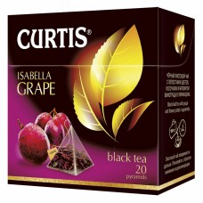 Чай черный листовой ароматизированный Curtis Isabella Grape 20 пакетиков 36 гр - Пятерочка