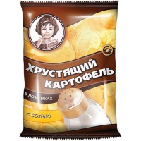 Чипсы с солью Хрустящий картофель 160 гр - Торговая лига