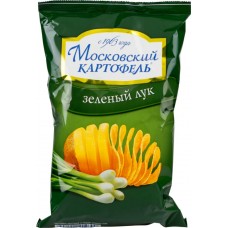 Чипсы со вкусом зеленого лука Московский картофель 70 гр - Адмиралъ