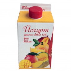 Йогурт фруктово-ягодный Манго Дыня Апельсин 1,5% ВМК 470 гр - Магнит