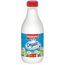 Молоко отборное 3,4%-6% Ополье 930 мл - Пятерочка