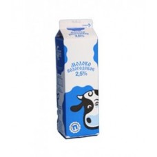 Молоко питьевое пастеризованное 2,5% Вологодское 970 мл (1000 гр) - Магнит