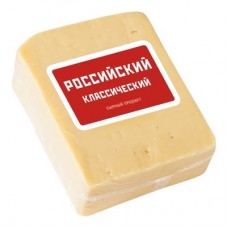 Сыр Российский сырный продукт классический 50% Брасовские сыры весовой 1 кг - Пятерочка