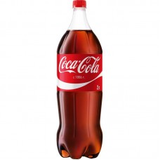 Напиток безалкогольный сильногазированный Coca-Cola classic 2 л - Красное-Белое