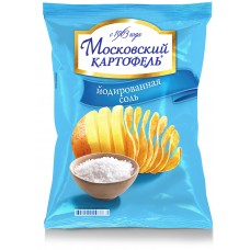 Чипсы с йодированной солью Московский картофель 70 гр - ОКЕЙ