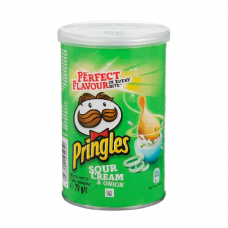 Чипсы сметана и лук Pringles 70 гр - Ашан